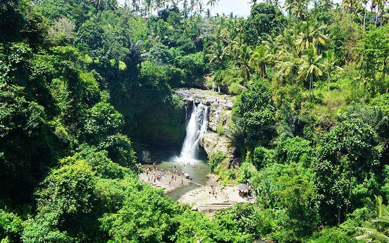 12.00 - Visit Tegenungan Waterfall
